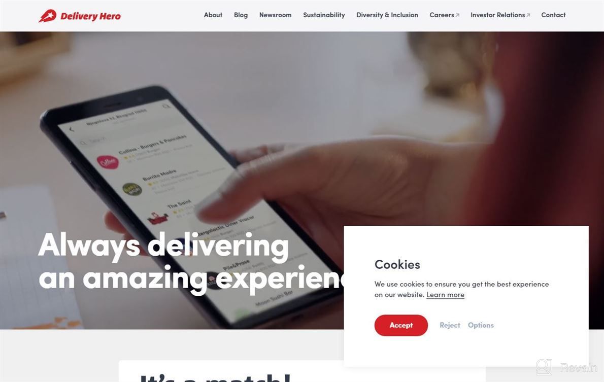 img 1 attached to Delivery Hero review by Jason Lockwood