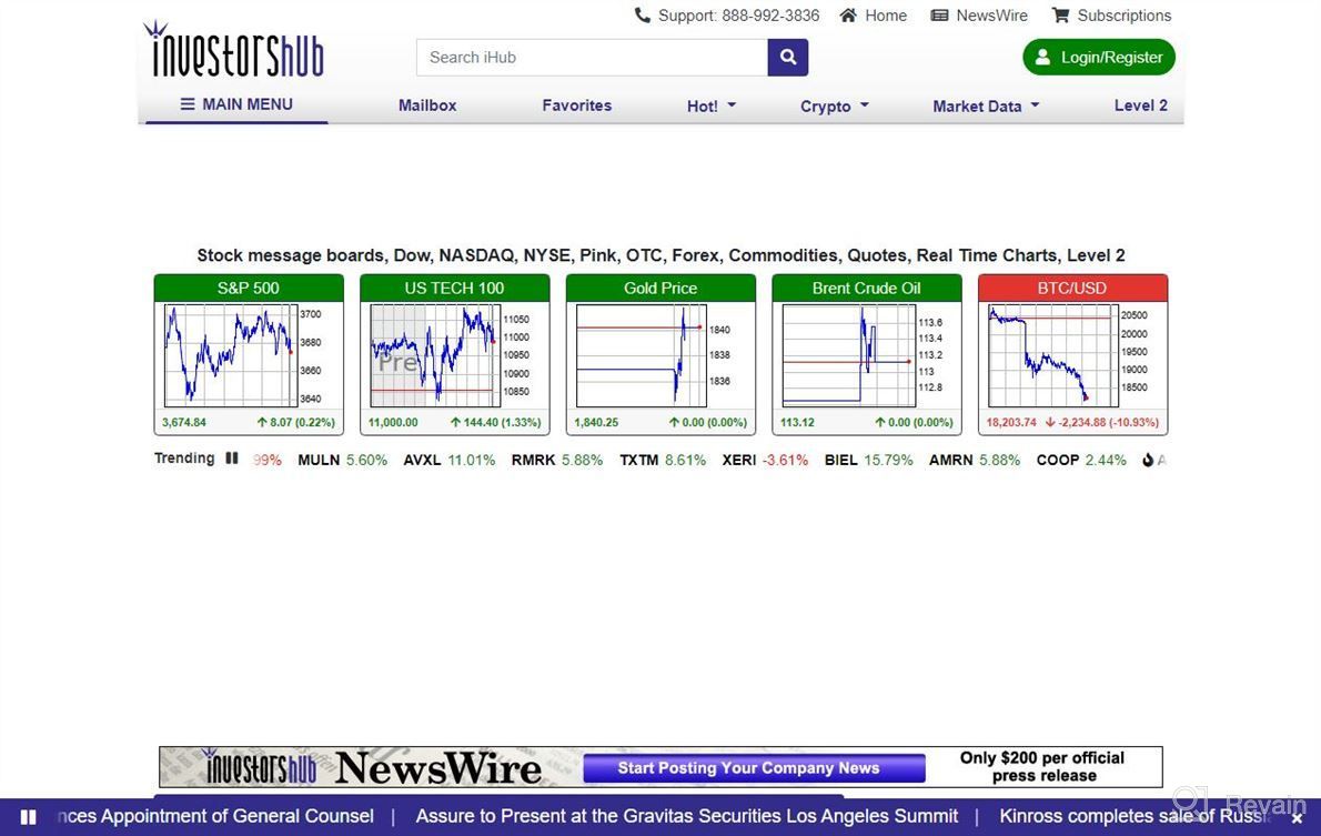 img 1 attached to InvestorsHub Newswire review by Anthony Shields