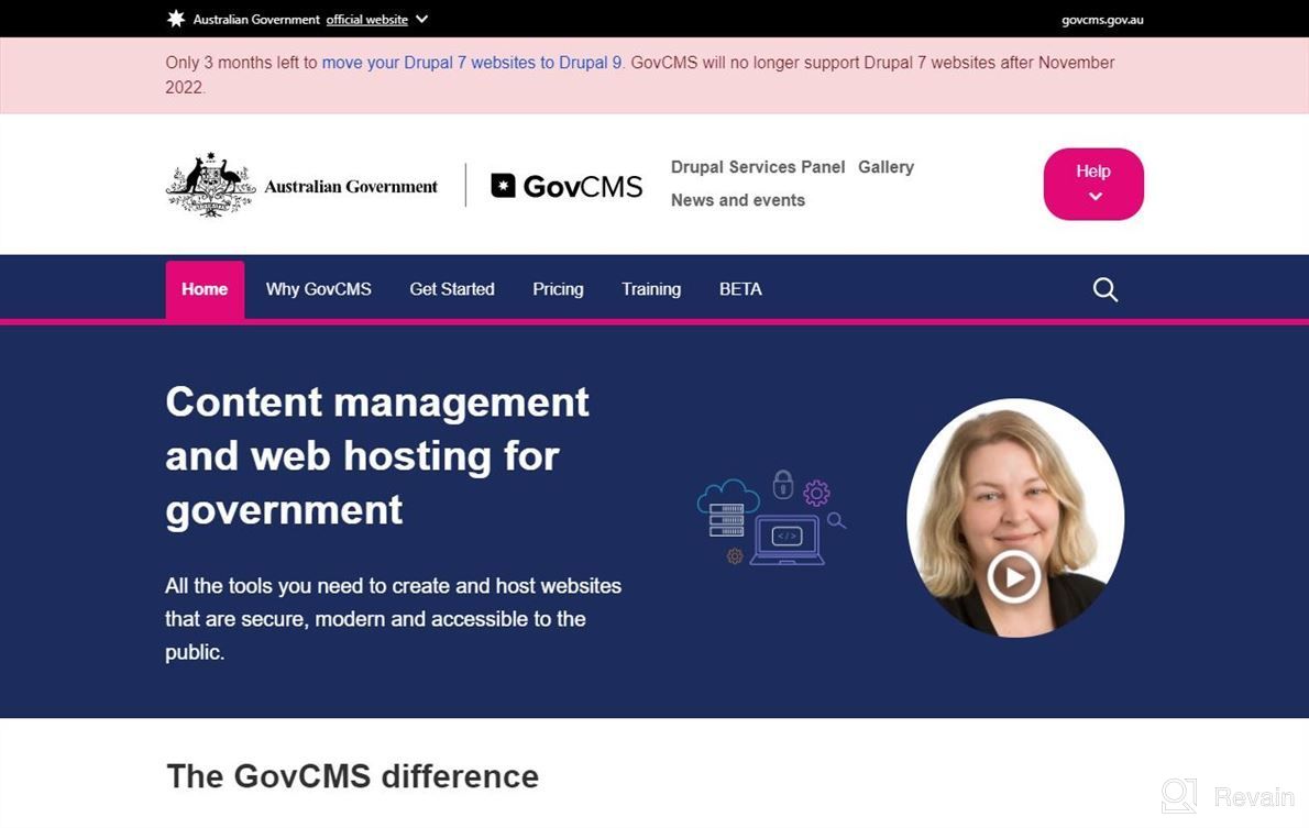 img 1 attached to govCMS review by Draven Invert