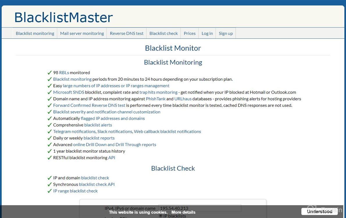 img 1 attached to Blacklistmaster review by Justin Hollins