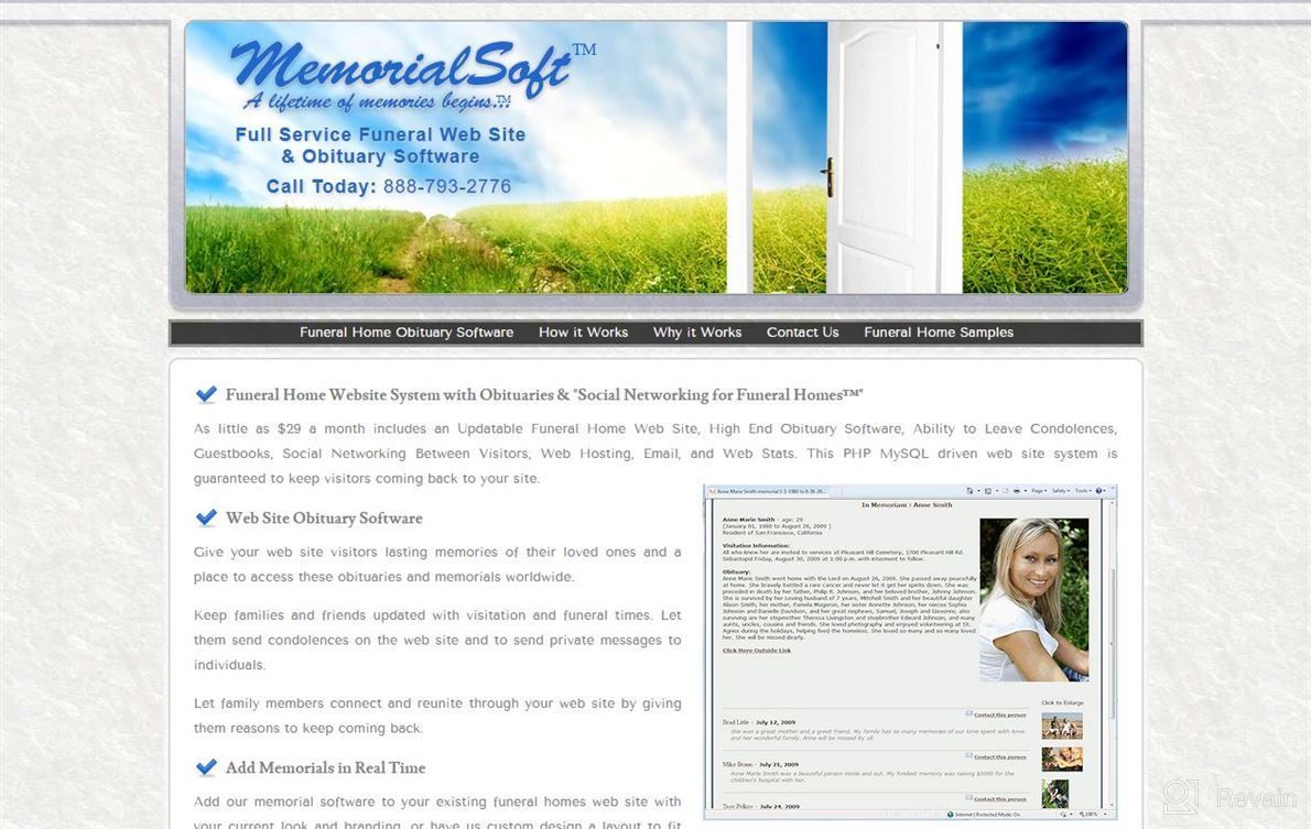 img 1 attached to MemorialSoft review by Wayne Ohlrogge