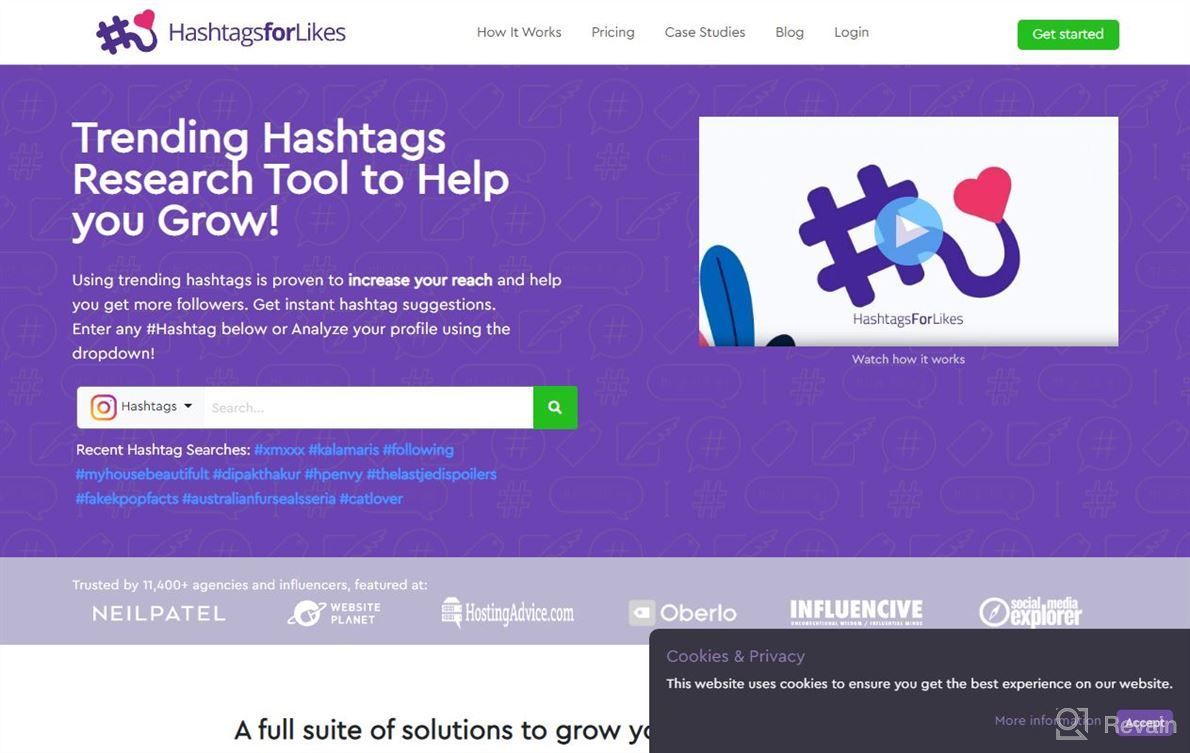 img 1 attached to Hashtagsforlikes review by Elvis Bragg