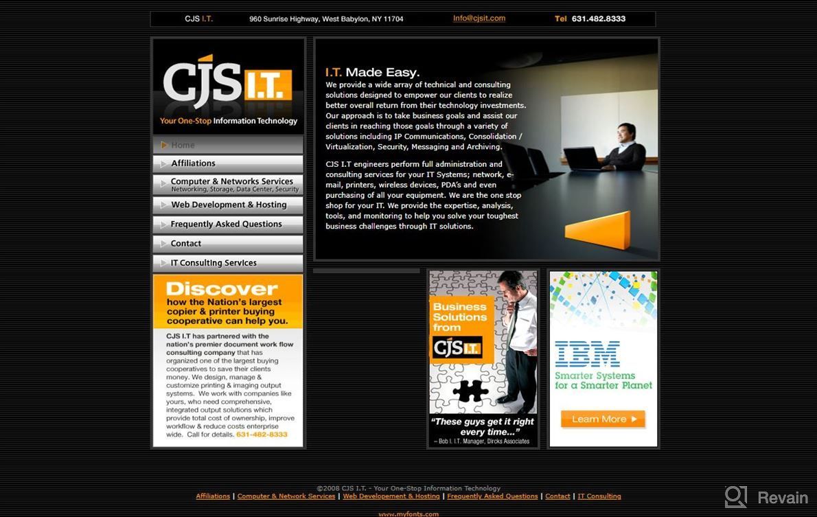 img 1 attached to CJS IT CONSULTING, INC. review by Adam Gechem