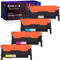 🖨️ e-z ink (tm) compatible toner cartridge replacement for samsung 406 406s clt-k406s clt-c406s clt-m406s clt-y406s - xpress c460w c410w - 4 pack logo