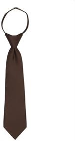 img 3 attached to 👔 SEO-optimized Name: Jacob Alexander Pre-tied Zipper Neckties for Boys' Accessories