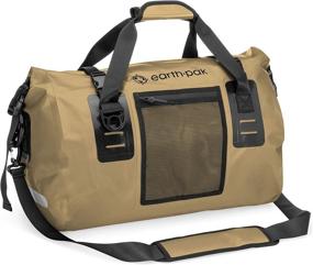 img 4 attached to 🎒 Durable Earth Pak Waterproof Duffel Bag for Any Travel Adventure – Lightweight, Spacious 50L & 70L Sizes, Heavy Duty Material, Secure Gear Storage, Reliable Straps and Handles