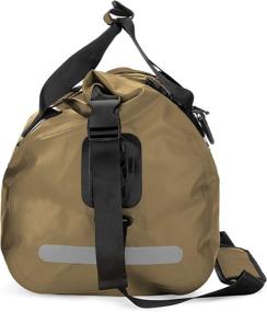 img 2 attached to 🎒 Durable Earth Pak Waterproof Duffel Bag for Any Travel Adventure – Lightweight, Spacious 50L & 70L Sizes, Heavy Duty Material, Secure Gear Storage, Reliable Straps and Handles