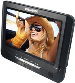 img 2 attached to 📺 Sylvania SDVD9957 Portable DVD Player with Dual 9" Screens: Enhanced Entertainment on the Go!