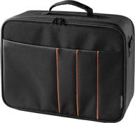 📽️ celexon projector case - 16x11 inches, portable travel carrying bag with adjustable shoulder strap - ideal for epson, acer, benq, lg, and more logo