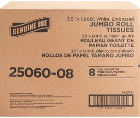 img 3 attached to 🧻 Genuine Joe GJO2506008 White 2-Ply Embossed Jumbo Roll Bathroom Tissue for Better SEO