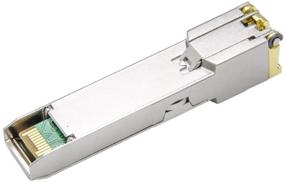 img 2 attached to Высокоскоростной модуль SFP Cooper RJ45 1,25 Гбит/с: совместим с Ubiquiti UF-RJ45-1G, D-Link, Supermicro, Netgear, TP-Link, Broadcom, Linksys и сетевыми коммутаторами Open - до 100 метров на расстоянии.