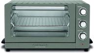 🔥 cuisinart tob-60n1bks2 convection toaster oven broiler - black stainless steel: efficient, compact and stylish! logo