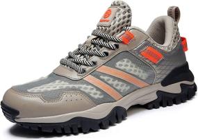 img 4 attached to Eagsouni Athletic Running Breathable Sneakers Men's Shoes and Athletic