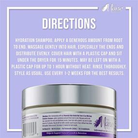 img 1 attached to Heavenly Halo Herbal Hair Tonic & Soy Milk Deep Hydration Mask - Intensive Hair Treatment to Revive Dry, Dehydrated Hair (8 oz / 237 mL)