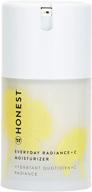 🍒 honest beauty everyday radiance moisturizer | cherry, fig &amp; licorice extract blend | paraben-free | dermatologist tested | cruelty-free | 1.7 fl. oz. logo