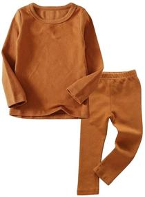 img 4 attached to 👶 Boys' Clothing: 24Months Toddler Thermal Leggings for Underwear