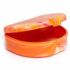 img 2 attached to 🌞 Niah & Company Retainer & Aligner Case Storage Box 2pk (Summer Vibes): Organize with Style!