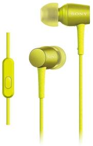 img 1 attached to 🎧 SONY h.ear in-canal type earphone Lime Yellow MDR-EX750AP / Y with High-Resolution Audio, Remote Control, and Microphone