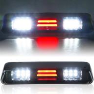 smoke led high mount rear cargo lamp third brake light for 2004-2008 ford f150, 2007-2010 ford explorer, and 2006-2008 lincoln mark lt logo