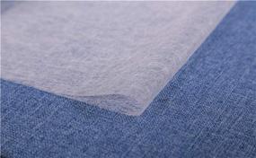 img 3 attached to Non Woven Interfacing Sewing Double Fusible