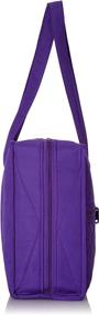img 2 attached to 👜 Yazzii Hand Quilters Project Bag: Organize and Carry Your Essentials in Style with the Purple Delight!