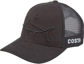 img 1 attached to Costa Del Mar Stealth Hat Black Sports & Fitness