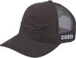 costa del mar stealth hat black sports & fitness logo
