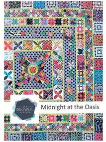 img 1 attached to Exquisite Quilting Delight: Midnight at The Oasis Quilt Pattern by Jen Kingwell Designs
