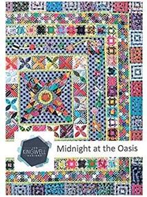 img 2 attached to Exquisite Quilting Delight: Midnight at The Oasis Quilt Pattern by Jen Kingwell Designs