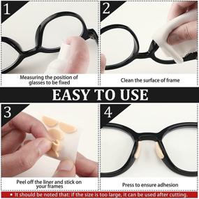 img 1 attached to Eyeglass Glasses Self Adhesive Sunglasses Accessories