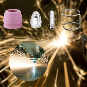 img 1 attached to 🔧 Discover Top-Quality AIC WSD 60 Plasma Cutter Consumables for Efficient Industrial Power & Hand Tools