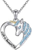 🐘 elephant heart cz pendant necklace for women - never forget, i love you necklace logo