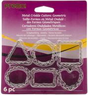 ✂️ enhance your craft with premo metal crinkle cutters - 6 pack logo