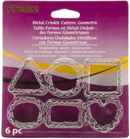 img 2 attached to ✂️ Enhance Your Craft with Premo Metal Crinkle Cutters - 6 Pack