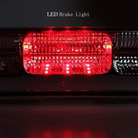 img 2 attached to 🚦 Водонепроницаемая красная линза третьего стоп-сигнала для Ford F-150 2004-2008 и Explorer Sport Trac 2007-2010 - совместима с Lincoln Mark LT.