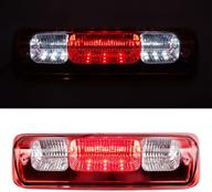 🚦 водонепроницаемая красная линза третьего стоп-сигнала для ford f-150 2004-2008 и explorer sport trac 2007-2010 - совместима с lincoln mark lt. логотип