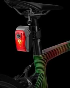 img 3 attached to GIZTEK Rear Bike Light Camera Combo: 1080P Full HD, Rechargeable Battery, 32GB Memory Card - Cycling Dashcam with Tail Light