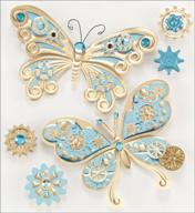 🦋 enhance your crafts with jolee's boutique steampunk butterflies dimensional stickers logo