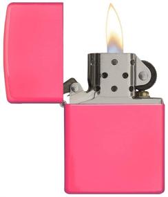 img 2 attached to Zippo Neon Pink Pocket Lighter