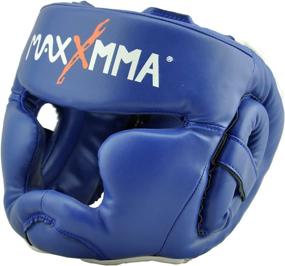 img 3 attached to MaxxMMA Coverage Headgear Kickboxing Taekwondo Sports & Fitness