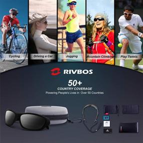 img 3 attached to 🕶️ RIVBOS Polarized Sunglasses for Driving and Baseball - Boys' Essential Accessories