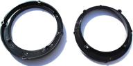 🛵 motorcycle speaker adapter rings: 5.25 to 6.5 compatible pair for victory xc cross country 2007-2015 logo