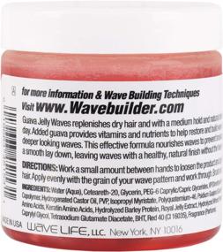 img 3 attached to Introducing Wavebuilder Jelly Waves Guava Pomade: A Medium Hold, Grease-Free Solution for Perfect Waves!