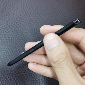 img 3 attached to 🖊️ High-Quality Bestdealing Note 10 Plus Pen Stylus Touch - Galaxy Note 10 S Pen Replacement for Samsung Galaxy Note10+ 6.8'' N975, Note10 6.3'' N970 - No Bluetooth - Includes Tips Tweezer - Black