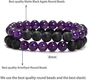 img 3 attached to AD Beads Distance Bracelets Bracelet Boys' Jewelry