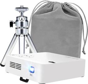 img 3 attached to 📽️ EZCast Beam J2 Portable Projector: Compact & Lightweight, High Brightness DLP Projector for Travel - Wi-Fi, Battery Powered, 1080P Support