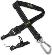 🐶 teaypet dog car seat belt: secure pet safety belt for travel & daily use with adjustable harness & swivel carabiner logo