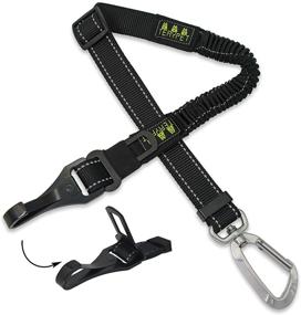 img 4 attached to 🐶 TEAYPET Dog Car Seat Belt: Secure Pet Safety Belt for Travel & Daily Use with Adjustable Harness & Swivel Carabiner