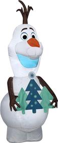 img 2 attached to 🎄 Disney Gemmy 4ft Airblown Inflatable Olaf Christmas Tree Holder