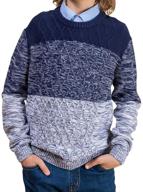 👕 boboyoyo boys' pullover sweater: trendy sleeve cotton clothing and sweaters logo
